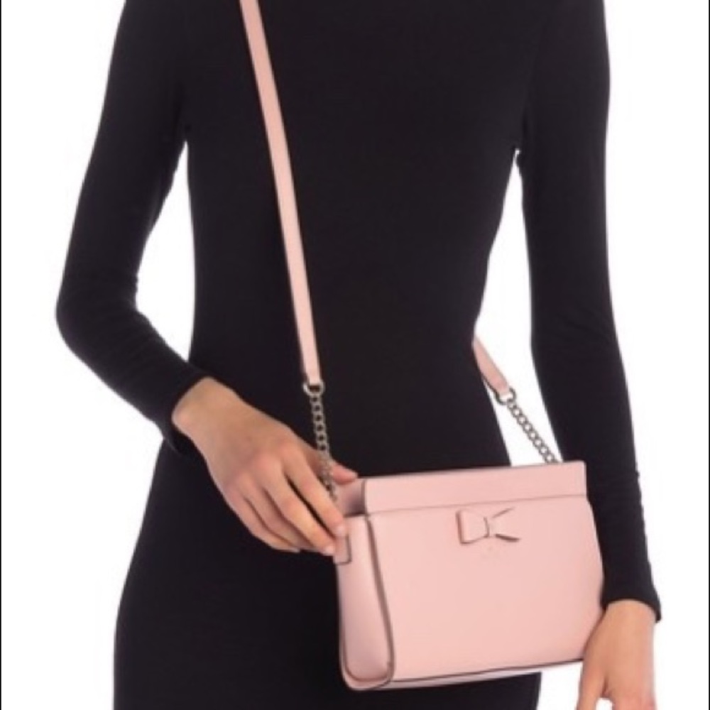Kate Spade light pink angelica crossbody bag